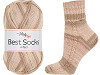 Pletací příze Best Socks samovzorovací / ponožkovka 100 g