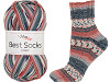 Knitting Sock Yarn Self-patterning, Best Socks 100 g