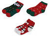 Children's Christmas Thermal Socks in a Gift Ball with Jingle Bell