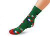 Men's Christmas Thermal Socks in Plastic Ball with Jingle Bell