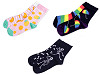 Happy Cotton Socks Wola in Gift Ball / Plastic Fillable Ornament