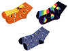 Lustige Socken Wola aus Baumwolle in Geschenkball mit Anhänger