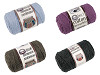 Fil de coton recyclé pour macramé, Ø 5 mm, peigné