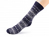 Pánské zimní ponožky norský vzor (1 pár)