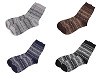 Pánske zimné ponožky nórsky vzor