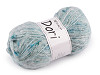 Pelote de laine Dori en mohair avec structure chaînette, 100 g