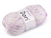 Pelote de laine Dori en mohair avec structure chaînette, 100 g