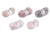 Pelote de laine Dori en mohair avec structure chaînette, 100 g