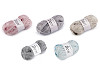 Pelote de laine Dori en mohair avec structure chaînette, 100 g