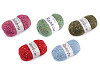 Pelote de laine en mohair Rainbow, 100 g 