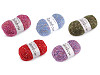 Pletací příze mohérová Rainbow 100 g