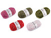 Pletací příze mohérová Rainbow 100 g