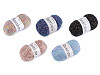 Pletací příze mohérová Rainbow 100 g