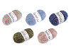 Pletací příze mohérová Rainbow 100 g