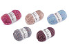 Filato per maglieria in mohair, 100 g, arcobaleno 
