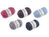Pelote de laine en mohair Rainbow, 100 g 