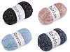 Νήμα πλεξίματος μοχέρ 100 g Rainbow 
