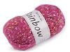 Pelote de laine en mohair Rainbow, 100 g 