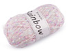 Pelote de laine en mohair Rainbow, 100 g 