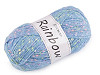 Pelote de laine en mohair Rainbow, 100 g 