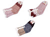 Chaussettes d’hiver Emi Ross antidérapantes avec fourrure