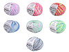 Filato per maglieria Jeans, colore delicato, peso: 50 g