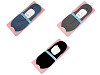 Damen-/Mädchensocken für Turnschuhe/Ballerinas mit Silikon und Anti-Rutsch