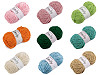 Pelote de laine chenille Emily, 100 g