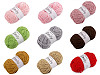 Chenille knitting yarn Emily 100 g