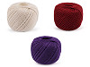 Fil de coton pour macramé, Ø 2 mm, peigné