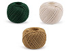 Bavlněná příze macrame Ø2 mm rozčesávací