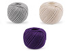 Cotton yarn macrame Ø2 mm, combing