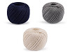 Fil de coton pour macramé, Ø 2 mm, peigné