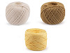 Cotton yarn macrame Ø2 mm, combing
