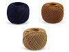 Bavlněná příze macrame Ø2 mm rozčesávací