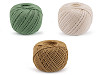 Bavlněná příze macrame Ø2 mm rozčesávací