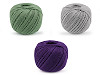Filato di cotone macramè, dimensioni: Ø 2 mm, pettinabile