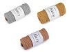 Pelote de laine en coton macramé Naty, Ø 3 mm, peignée