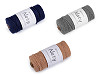 Fire de tricotat din bumbac macrame Naty Ø3 mm 