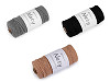 Pelote de laine en coton macramé Naty, Ø 3 mm, peignée