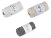 Bavlněná pletací příze macrame Naty Ø3 mm rozčesávací