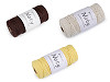 Fire de tricotat din bumbac macrame Naty Ø3 mm 