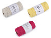 Pelote de laine en coton macramé Naty, Ø 3 mm, peignée