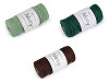 Pelote de laine en coton macramé Naty, Ø 3 mm, peignée