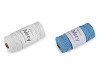 Pelote de laine en coton macramé Naty, Ø 3 mm, peignée