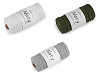 Filato di cotone per maglieria macramè Naty, pettinabile, dimensioni: Ø 3 mm