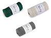 Filato di cotone per maglieria macramè Naty, pettinabile, dimensioni: Ø 3 mm