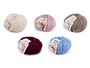 Wool, silk knitting yarn Babala 50 g