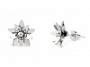 Stainless Steel Stud Earrings Flower