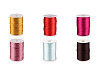 Cordon queue de rat, polyester satin, Ø 2mm 